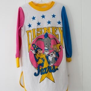 VINTAGE Disney Nightgown With Characters RARE